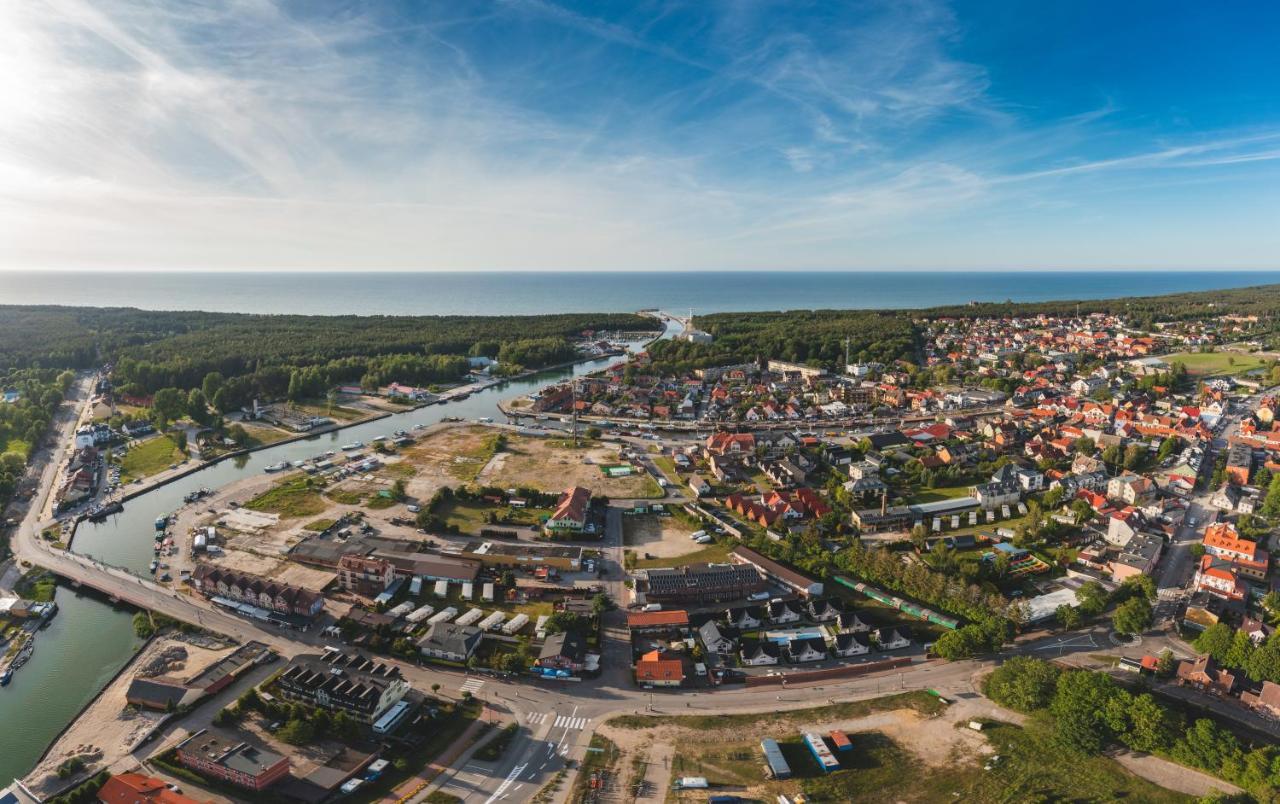 Domki Wakacyjne By Lider Łeba Esterno foto
