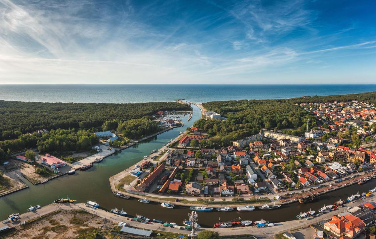 Domki Wakacyjne By Lider Łeba Esterno foto